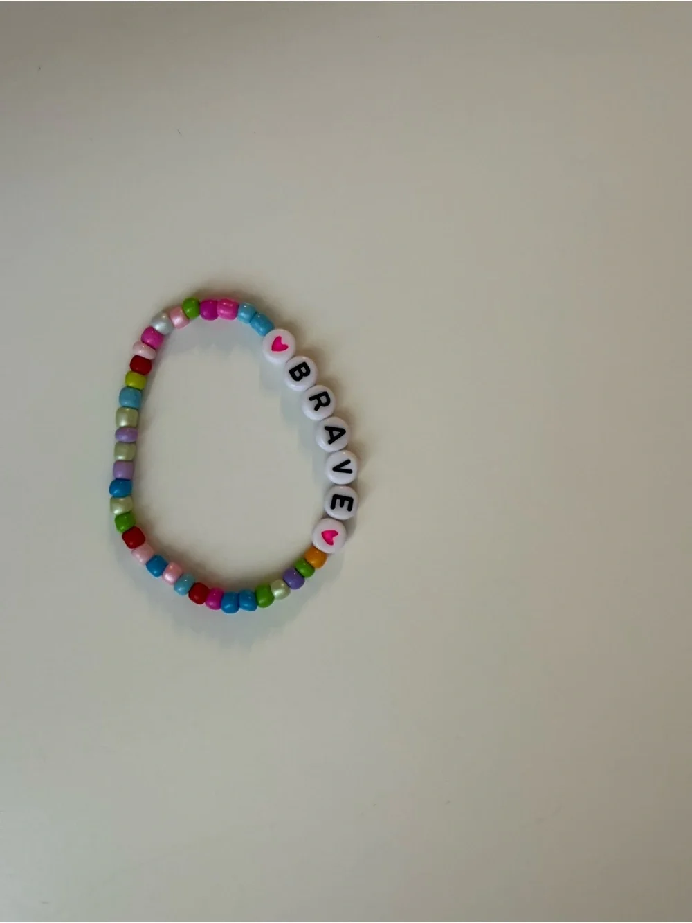 Brave Multicolor Beaded Kids Bracelet